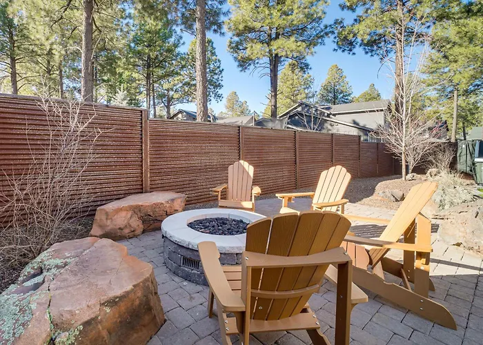 Modern Retreat W/ Fire Pit & Ev Charger! Flagstaff